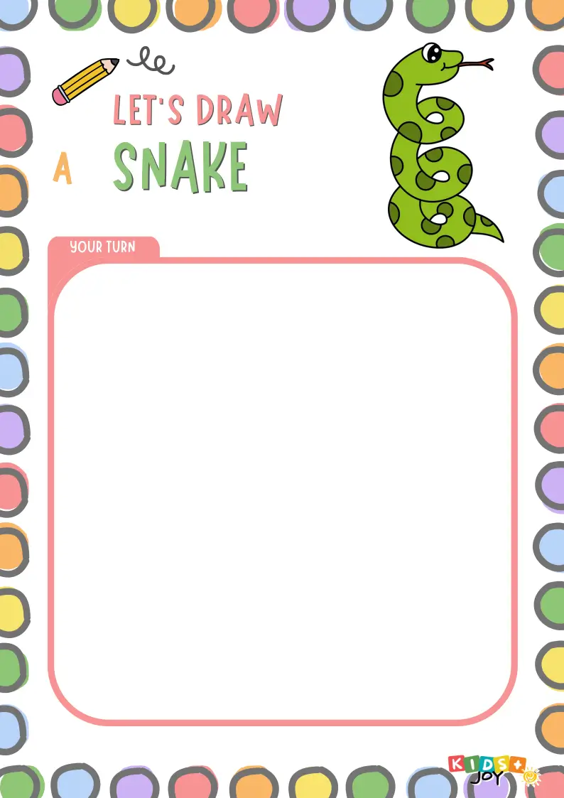 Lets draw a cartoon step by step