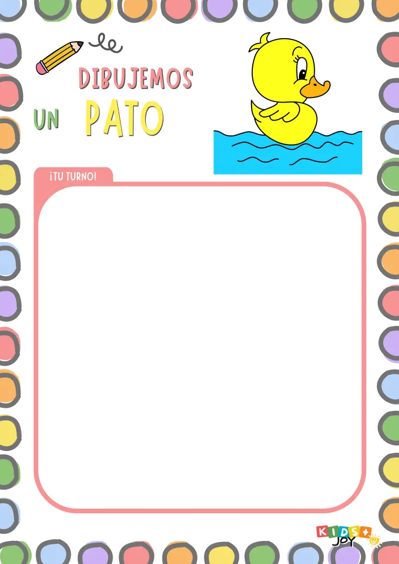 como dibujar un pato bonito paso a paso