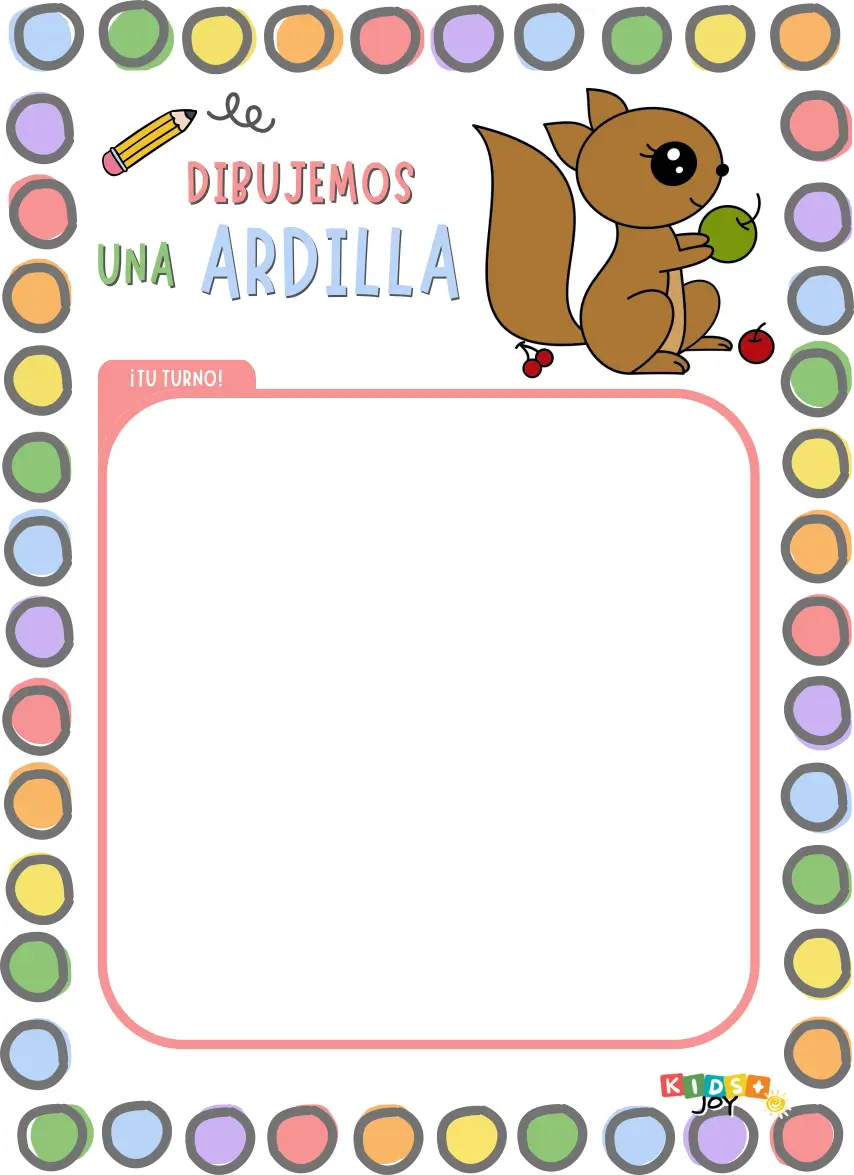 como dibujar una ardilla bonita facil paso a paso