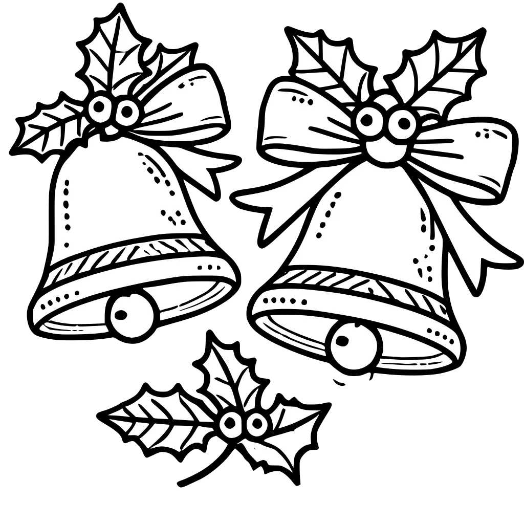 Christmas Bells coloring pages