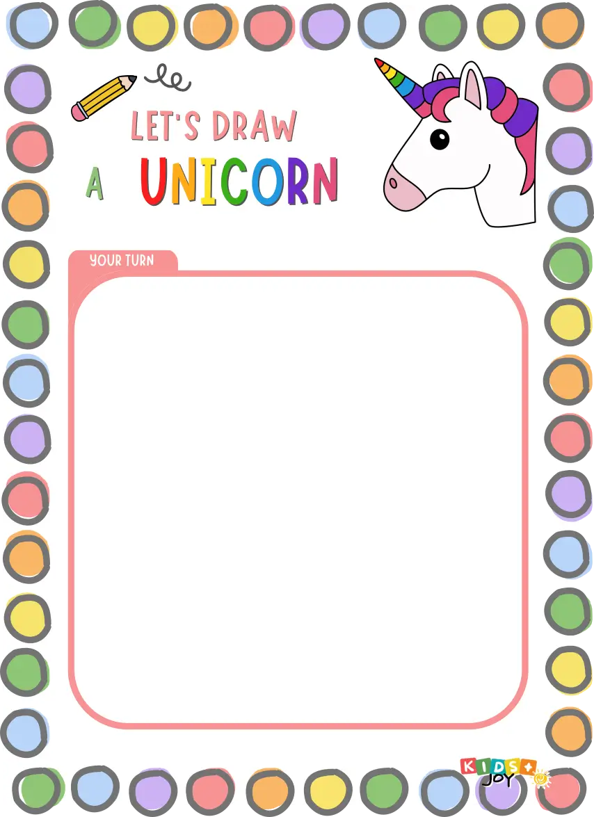 Wie man ein Einhorn-Gesicht Schritt für Schritt zeichnet