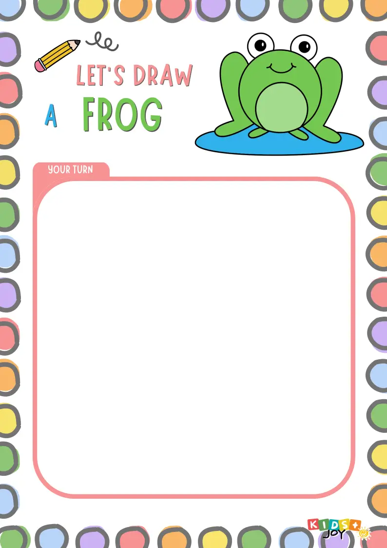 Wie man einen niedlichen Frosch Schritt für Schritt zeichnet