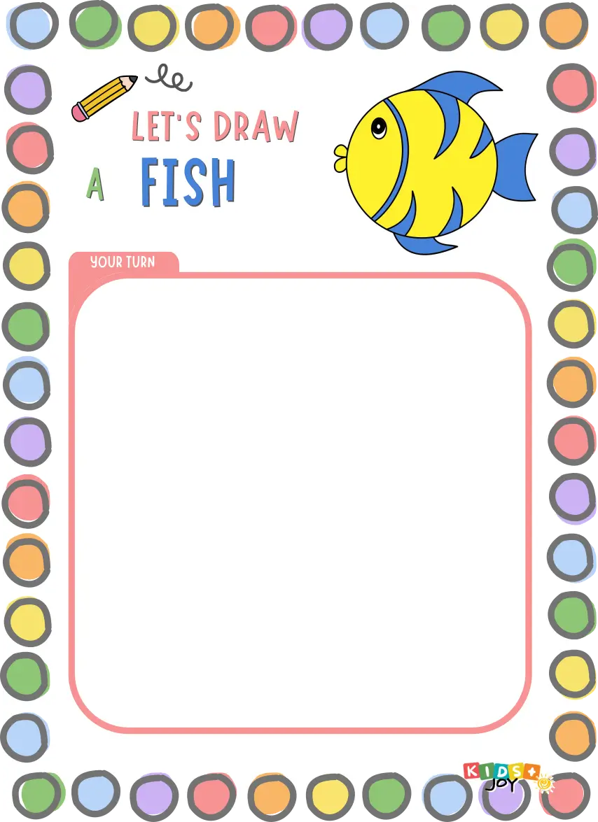 Wie man einen tropischen Fisch Schritt für Schritt zeichnet